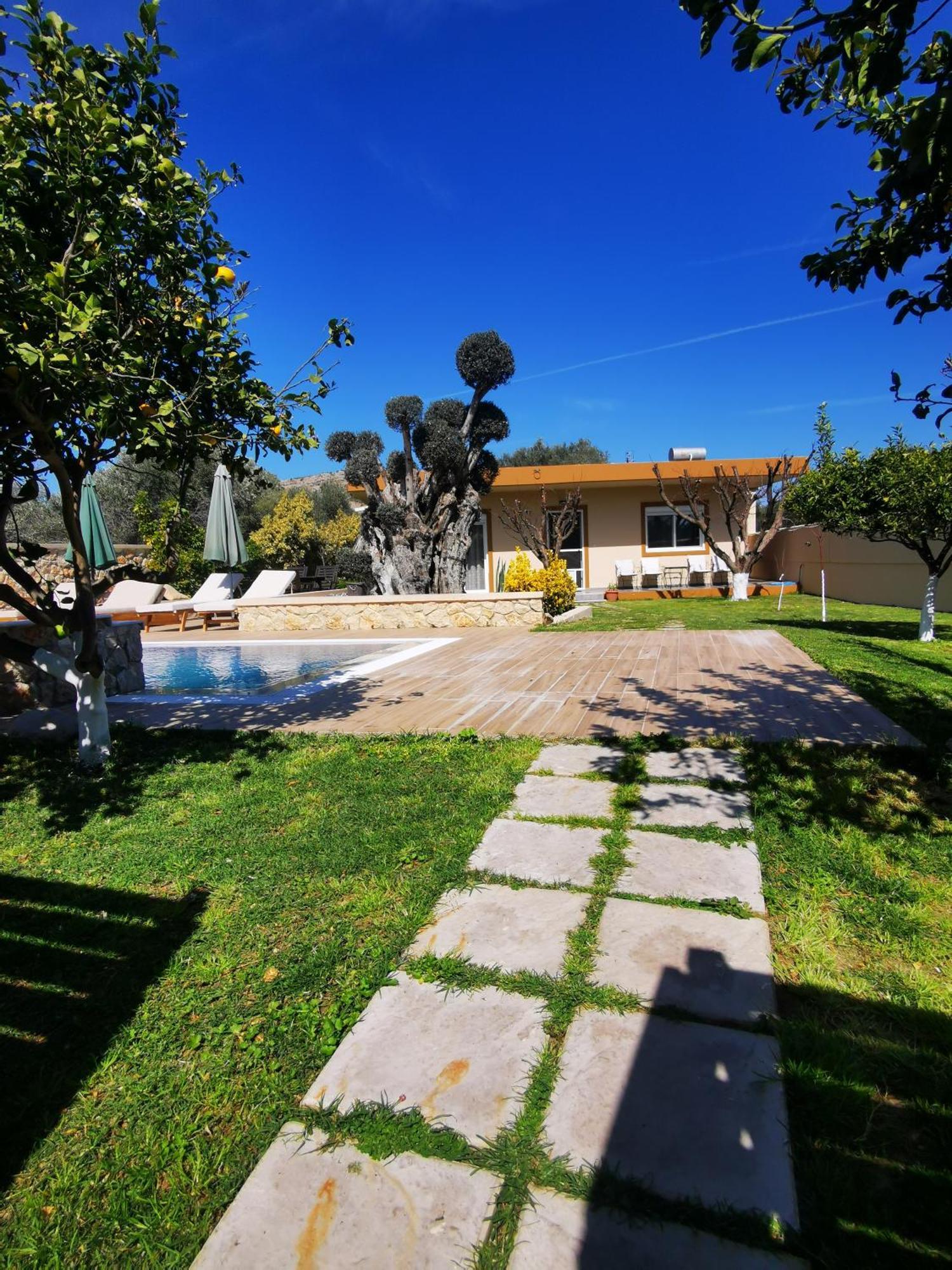 Vila Mata - 600m² With Private Pool And Jacuzzi Kalithies